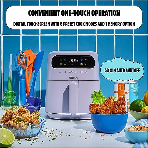 8.0 QT Digital Air Fryer Lavender I60160