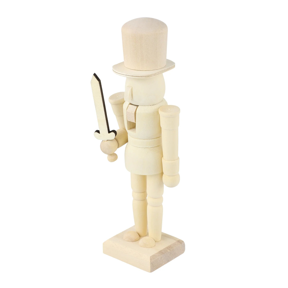 Unfinished Wooden Nutcracker Soldier Z761392