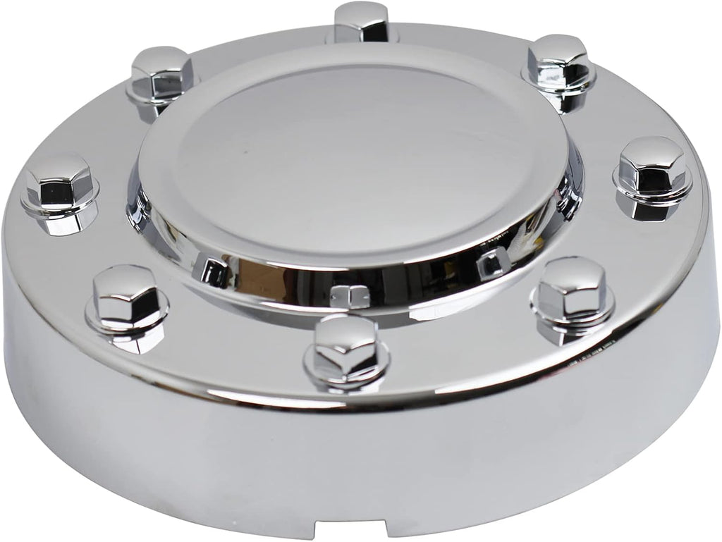 Chrome Front Center Hub Cap Wheel Cover for Dodge Ram 3500, Pack of 2 N792