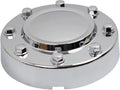 Chrome Front Center Hub Cap Wheel Cover for Dodge Ram 3500, Pack of 2 N792