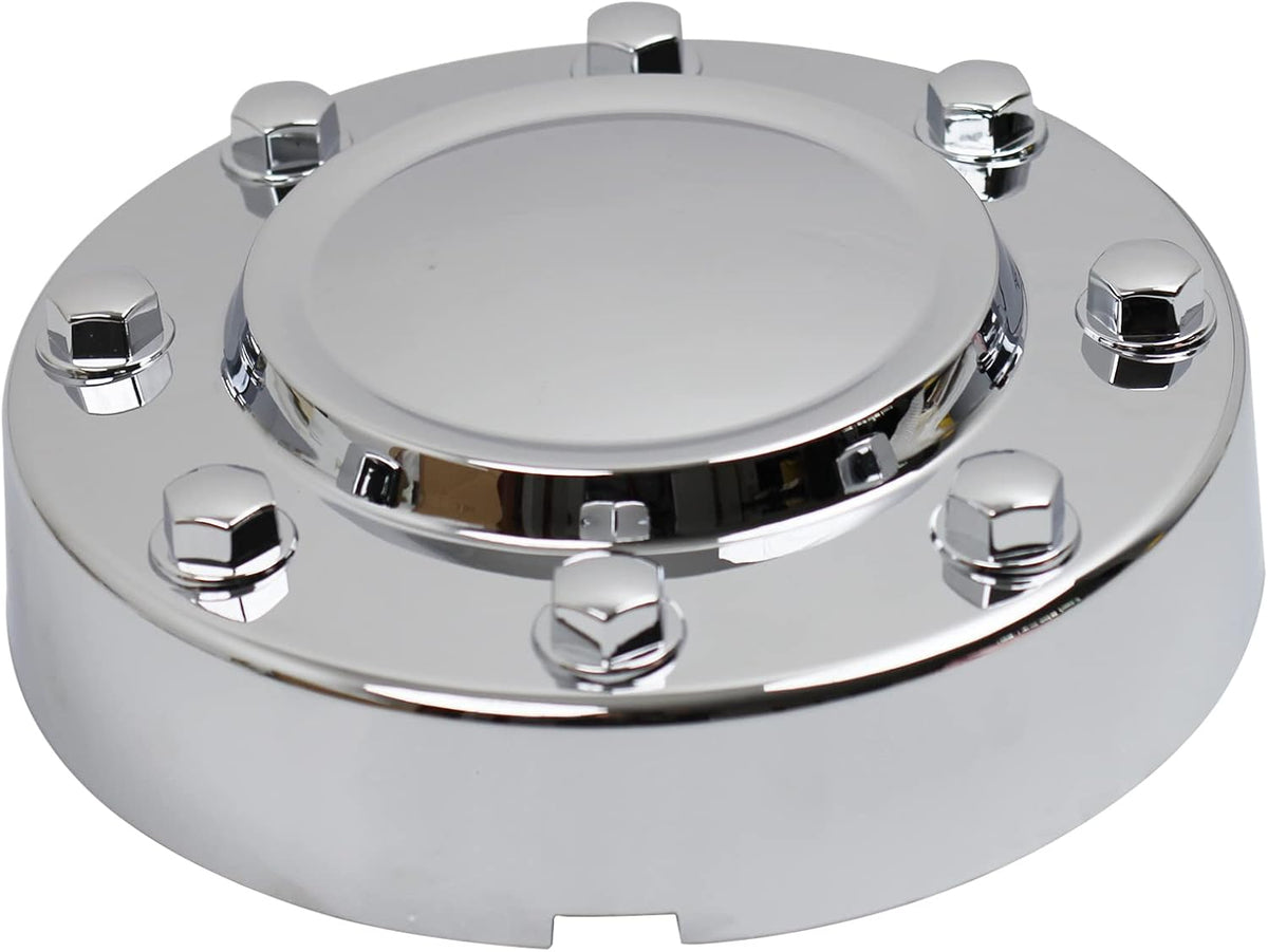 Chrome Front Center Hub Cap Wheel Cover for Dodge Ram 3500, Pack of 2 N792