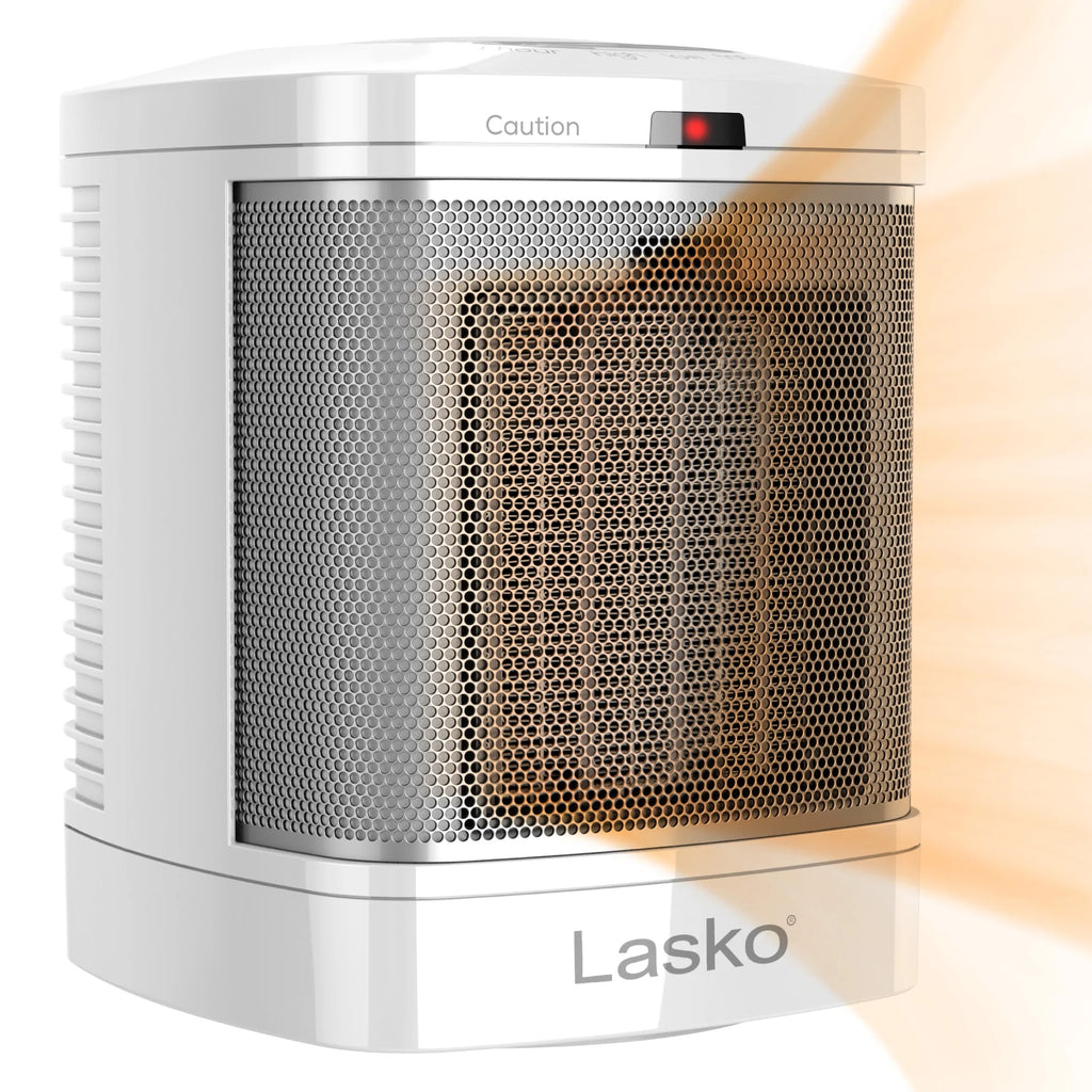 8" 1500W White Space Heater B302556