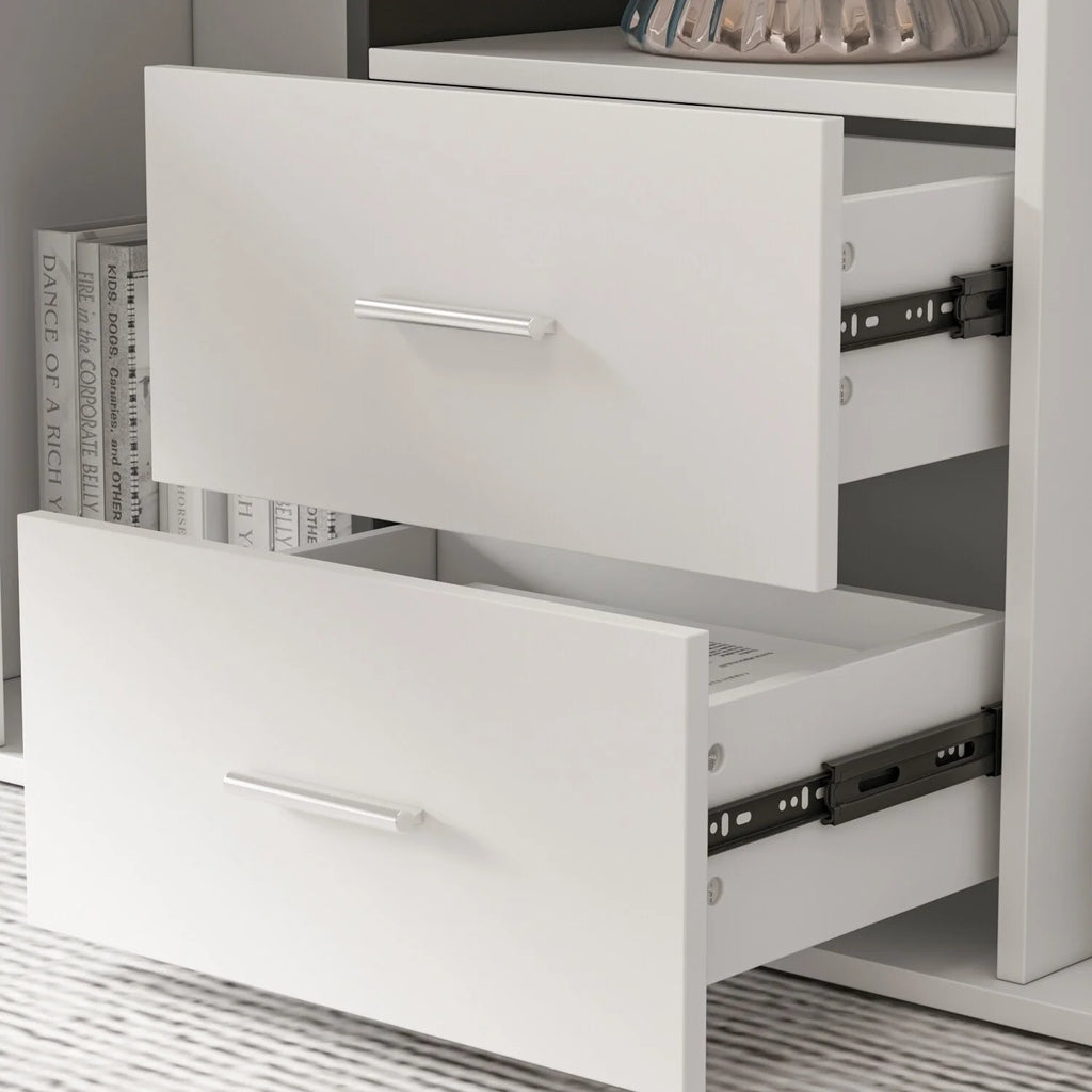 Home Office Computer Desk Corner Desk 55-inch Writing Table N94536