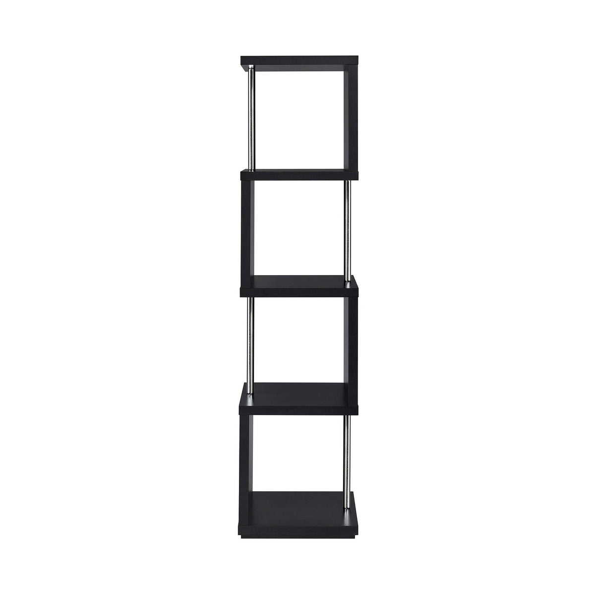 White 4-Tier Bookcase Y65091