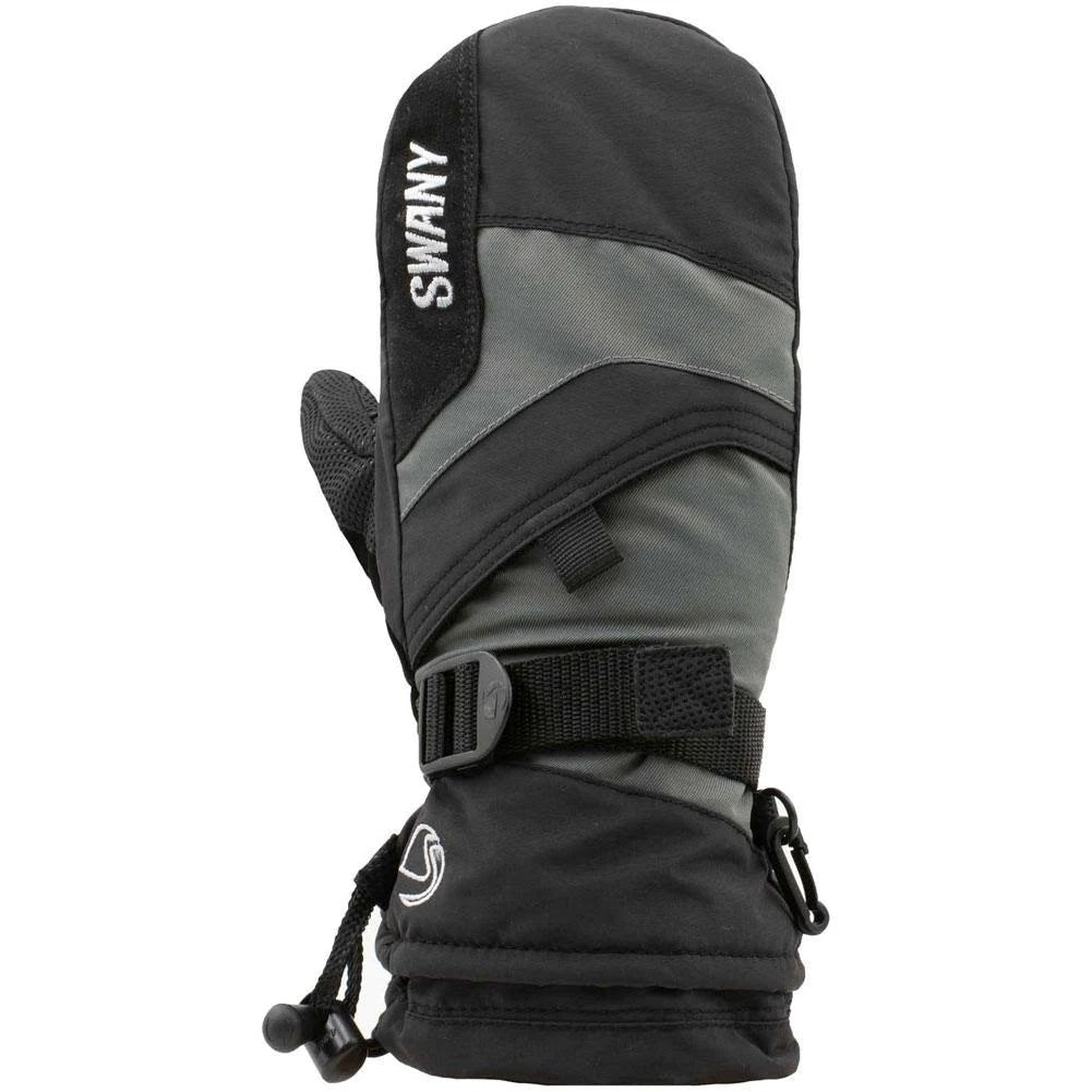 Black/Dark Grey Small Snow Mittens T383958