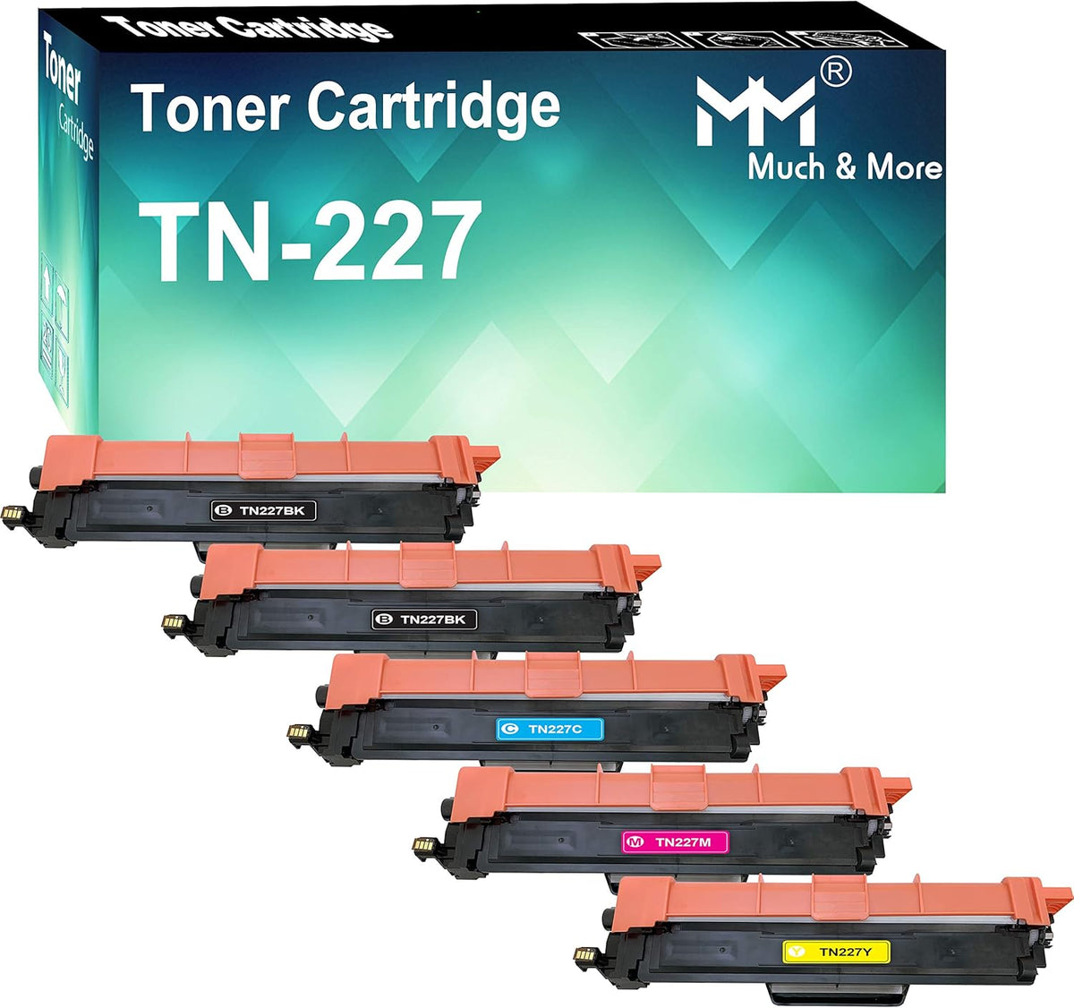 Compatible Toner Cartridge Replacement High Yield 5-Pack J8177