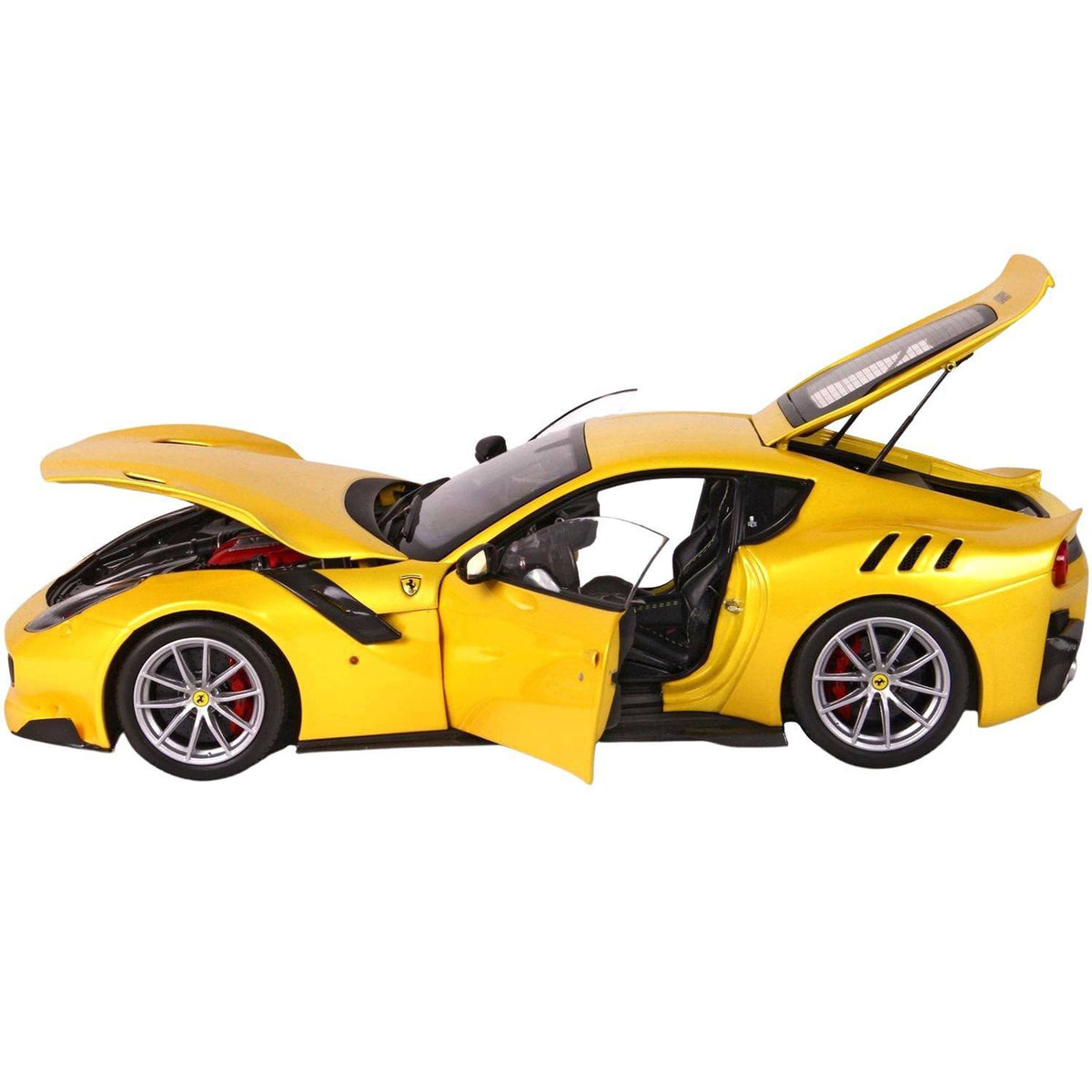 Yellow 1/18 Diecast Model Car F370
