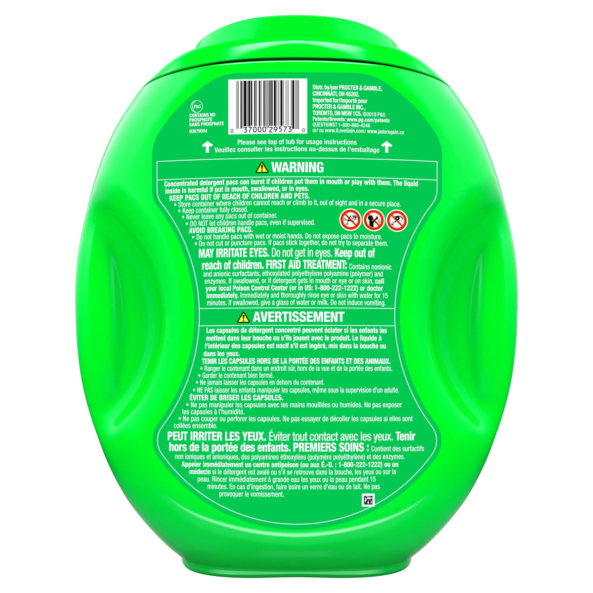 96 Count Laundry Detergent Pacs J4499