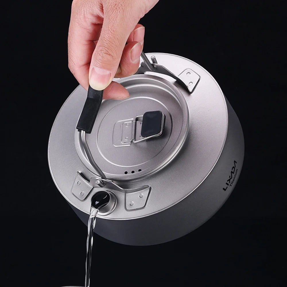 600ml Titanium Tea Pot Kettle C8533