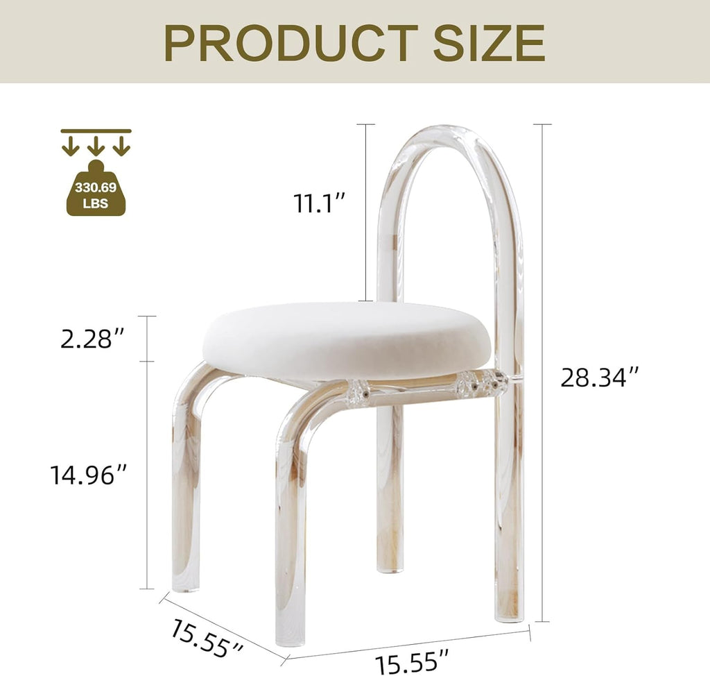 Clear Acrylic Chair I7786