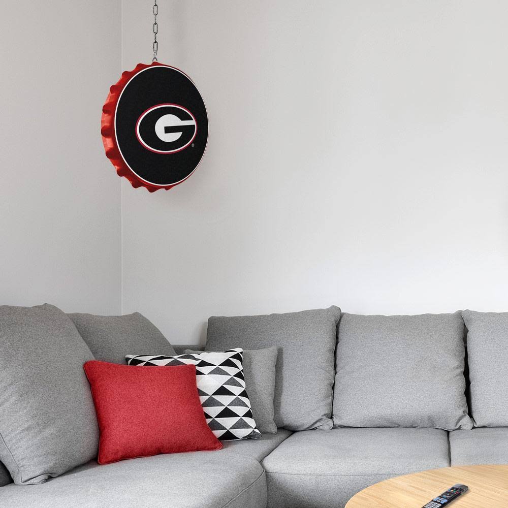 Red Bottle Cap Dangler B61378