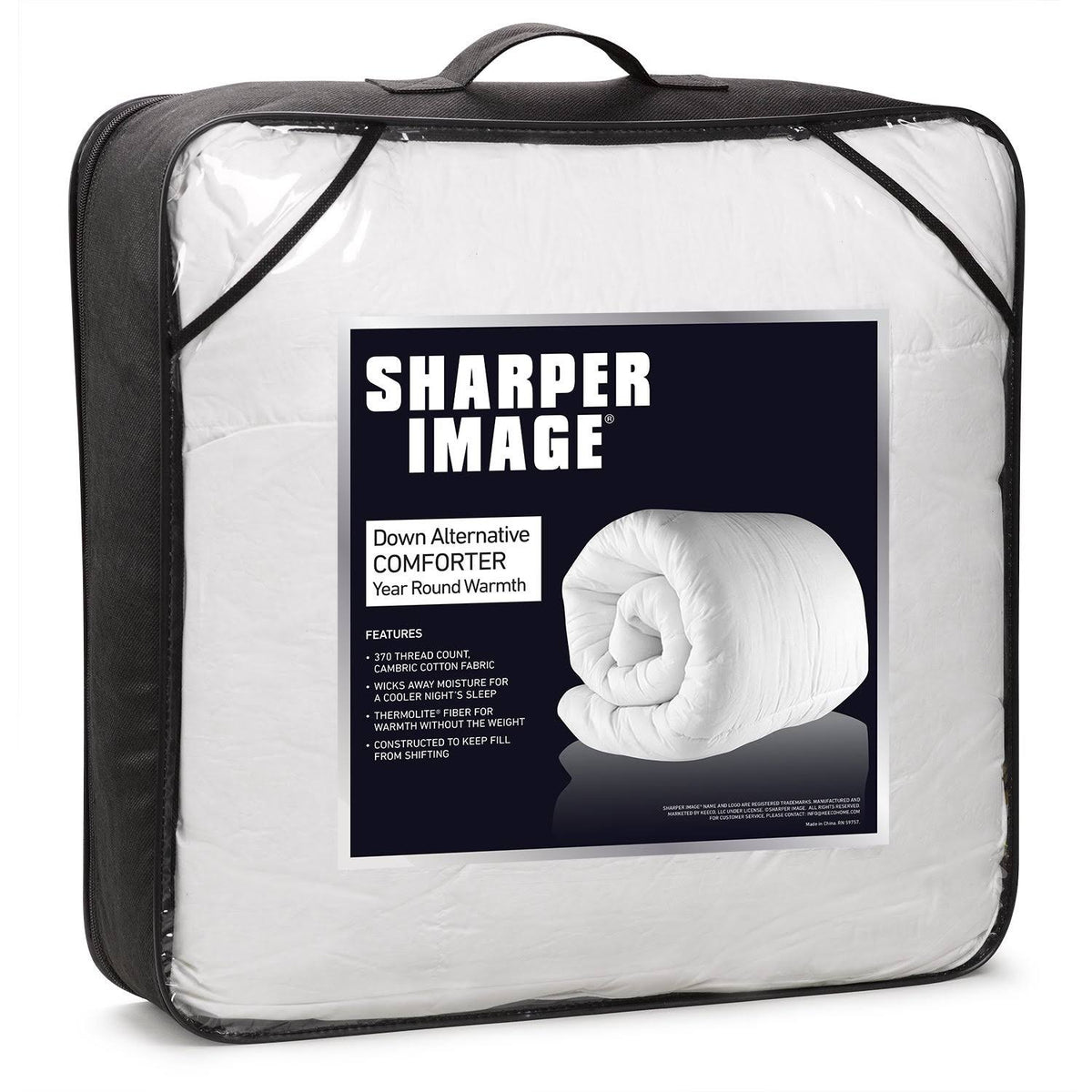 White Twin Down Alternative Comforter H623833