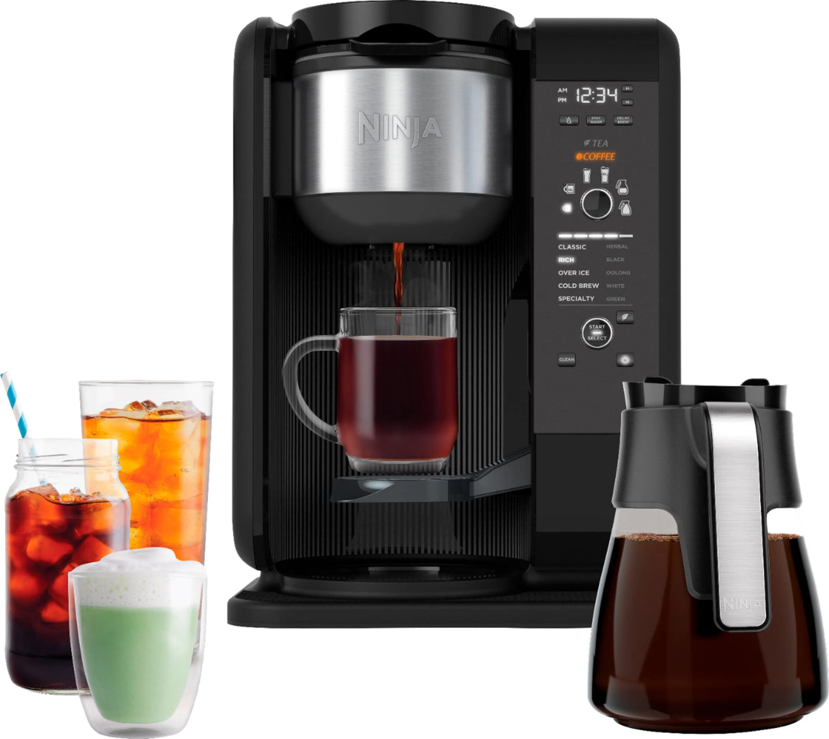 10-Cup Hot & Cold Brew Coffee Maker U694774