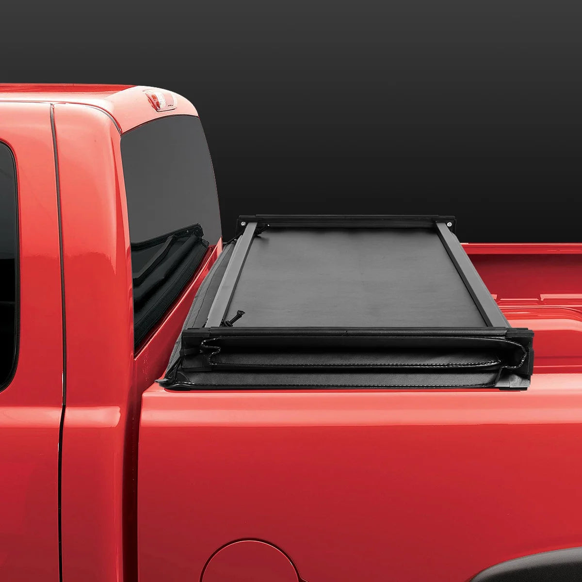 Adjustable Tri-Fold Soft Top Tonneau Cover I9282