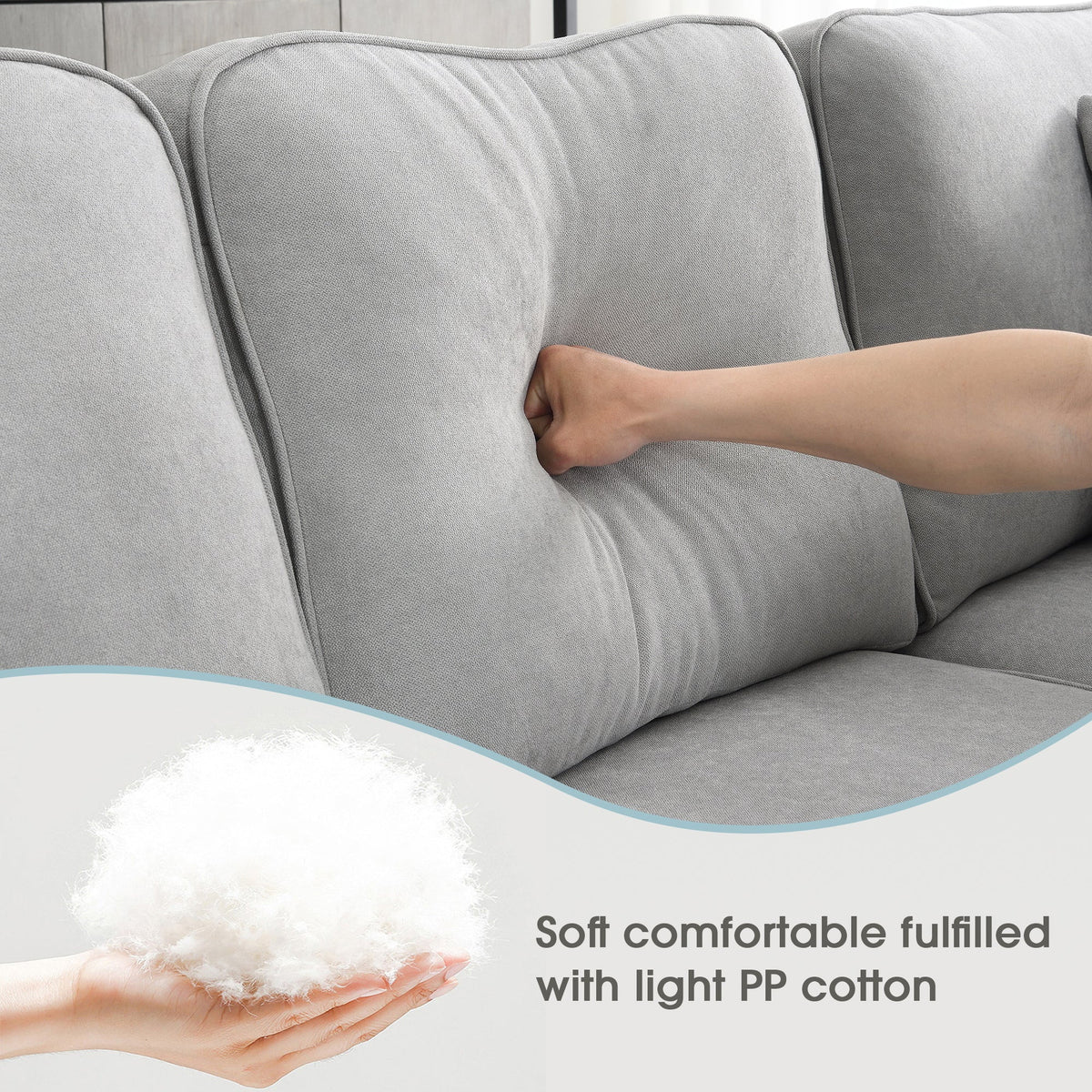 U-Shape Sectional Sofa Set W26772