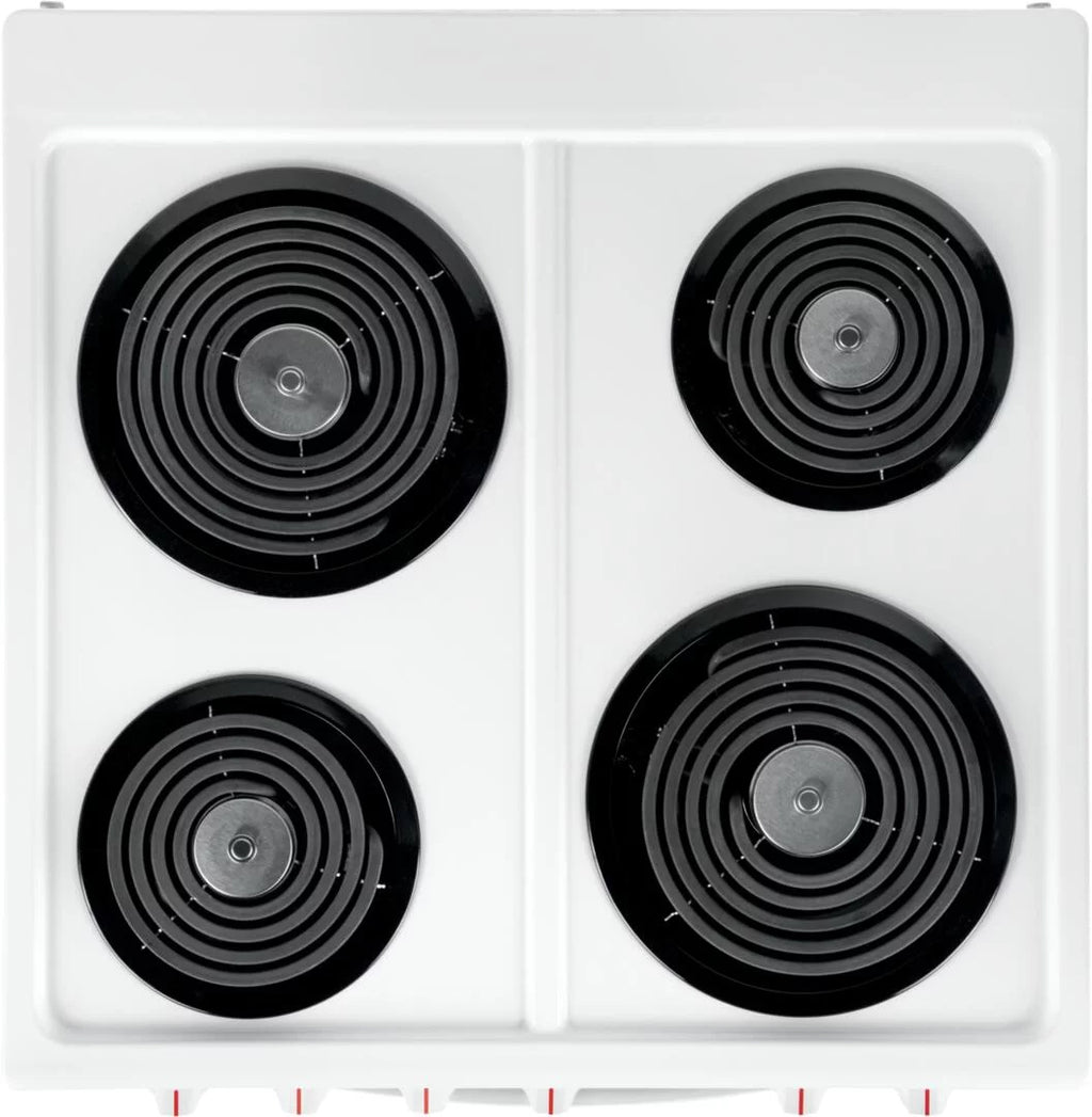 24" Freestanding Coil Electric Range Stainless Steel L455