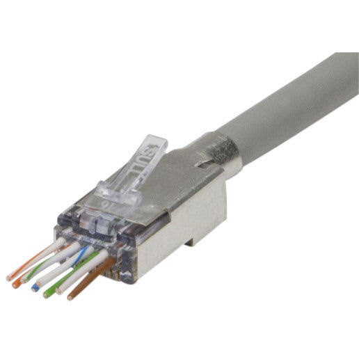 25 Pack Cat6a Shielded Connector N500