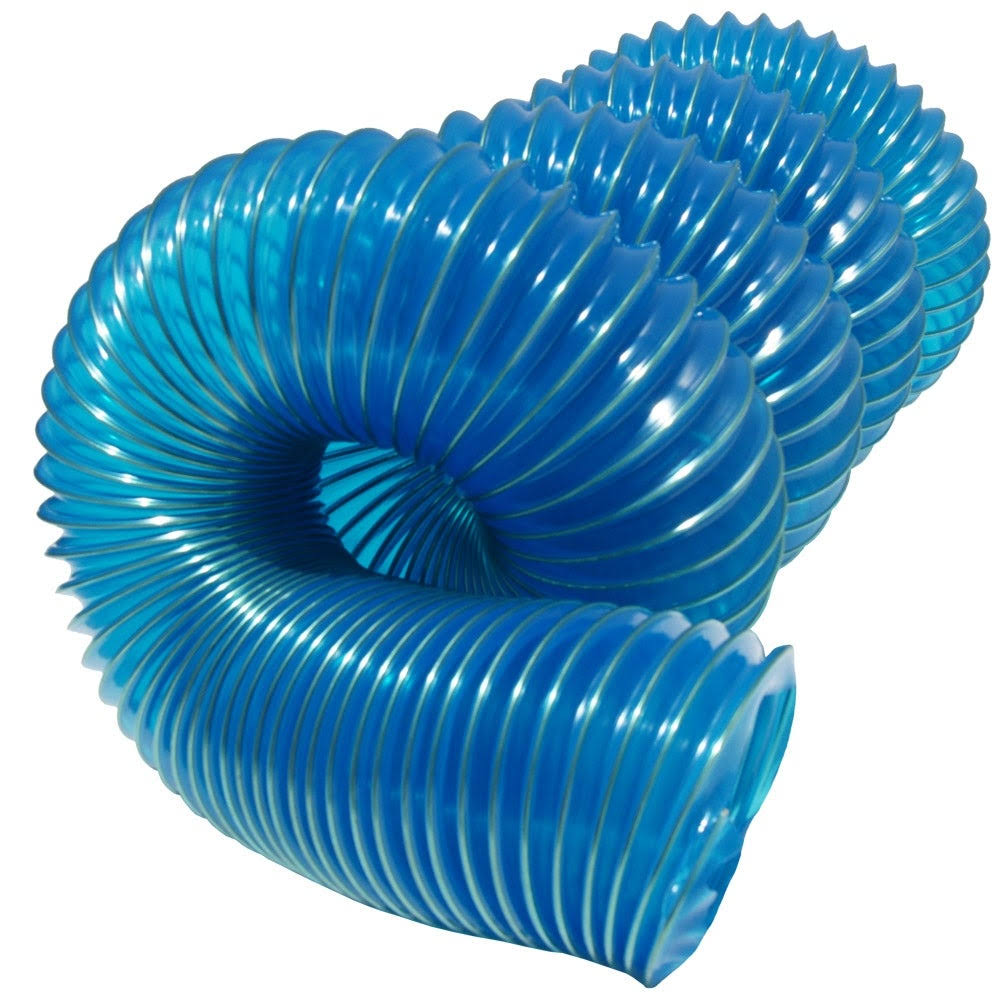 Blue PVC Flexduct 10x22 x 25 ft. P50646
