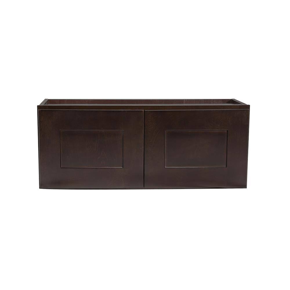 Espresso Double Door Kitchen Cabinet M512