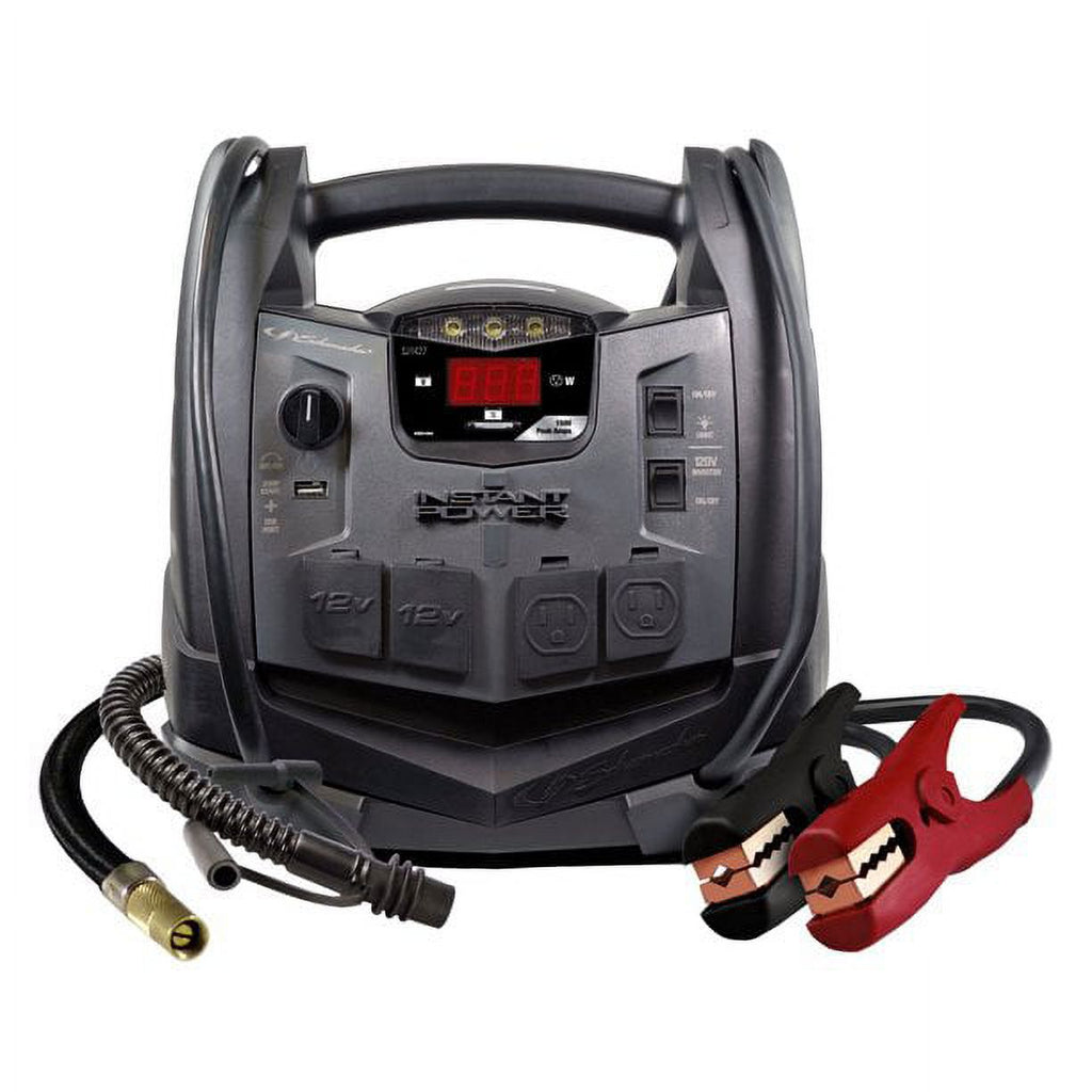 6-in-1 Portable Power Station and 1500 Peak Amp Jump Starter N55762