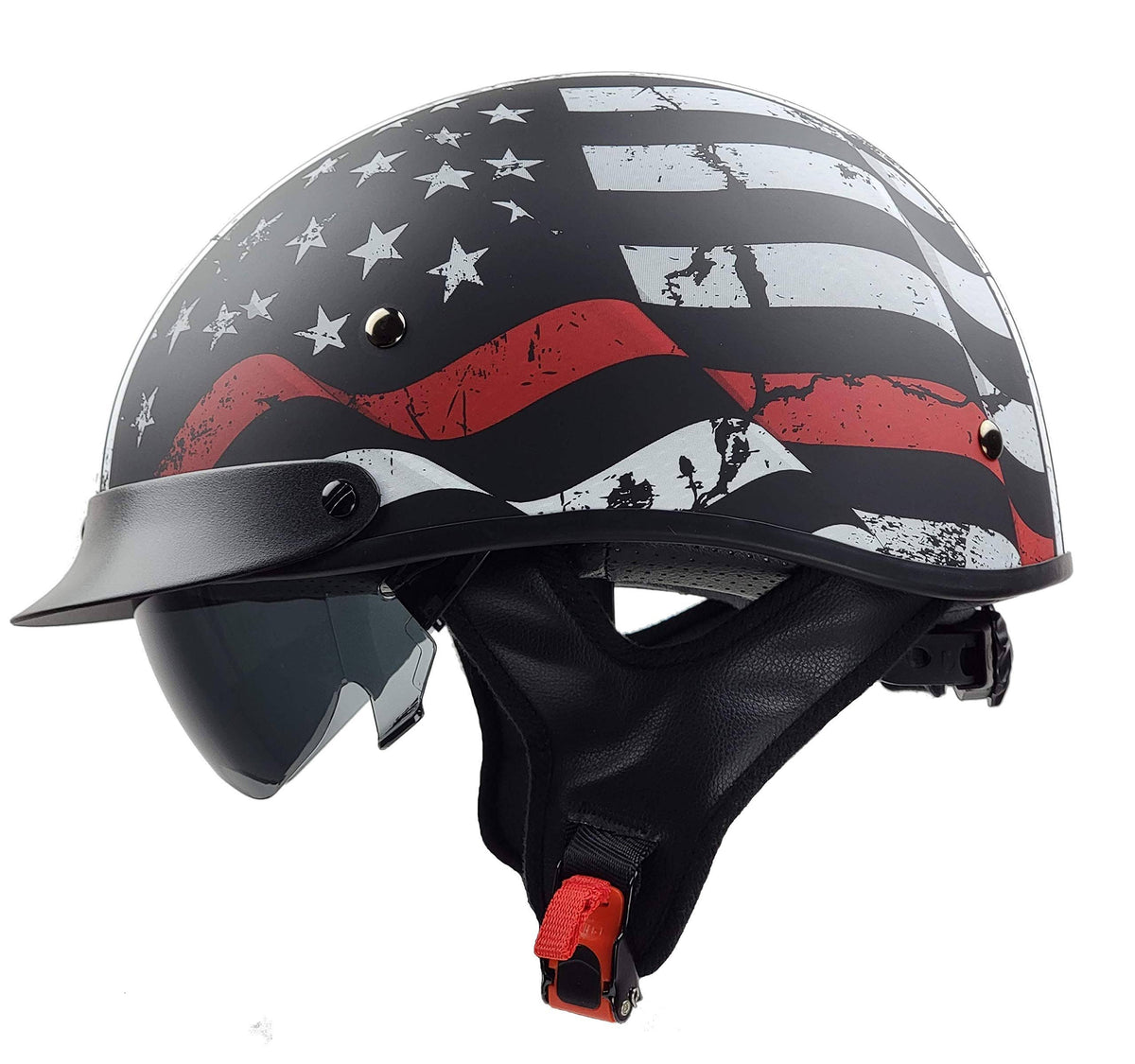 Half Size Warrior Motorcycle Helmet S8720