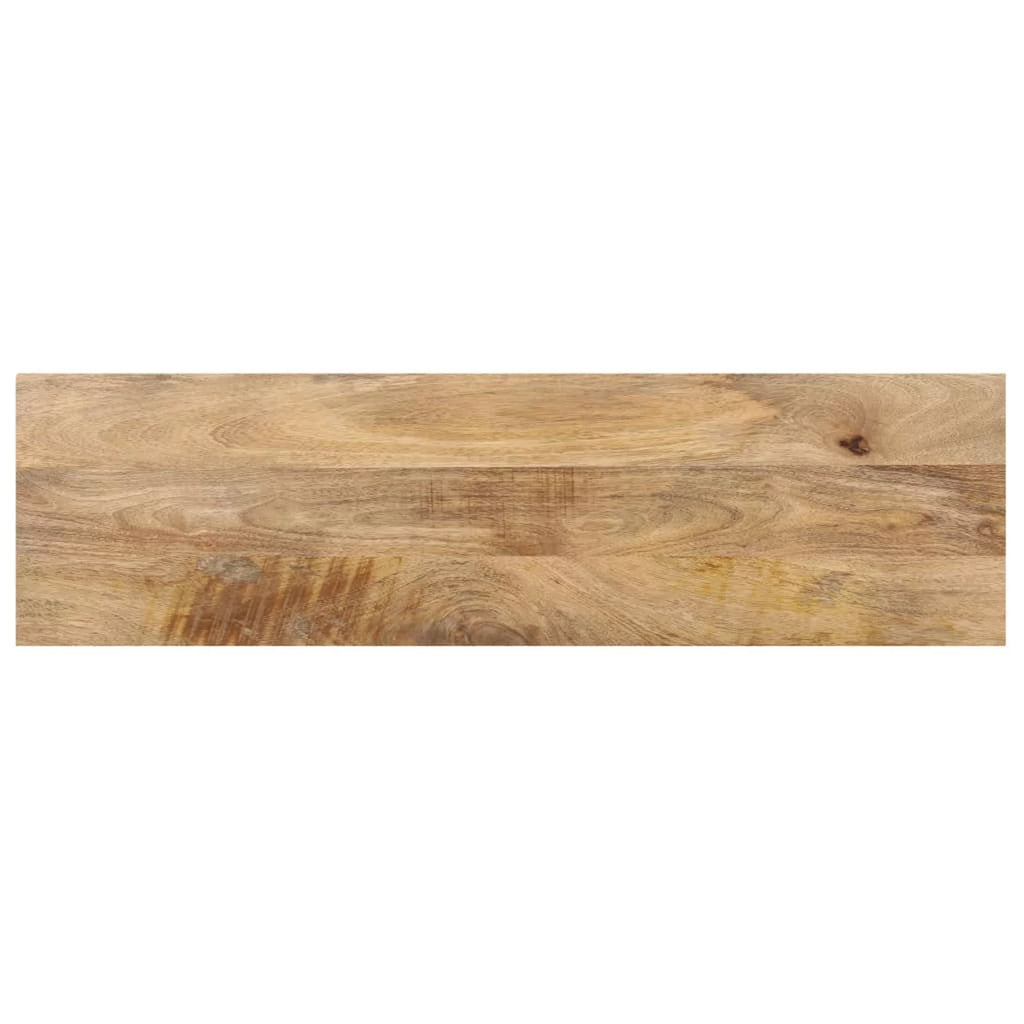 43.3"x11.8"x29.5" Solid Mango Wood Console Table Y8806