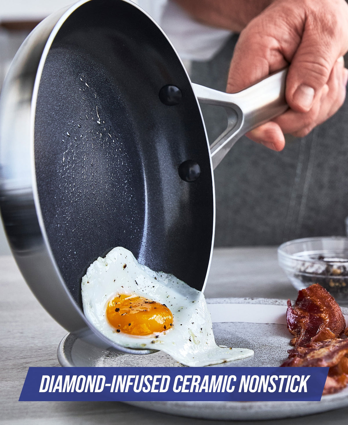 9.5" Ceramic Nonstick Frying Pan O166511