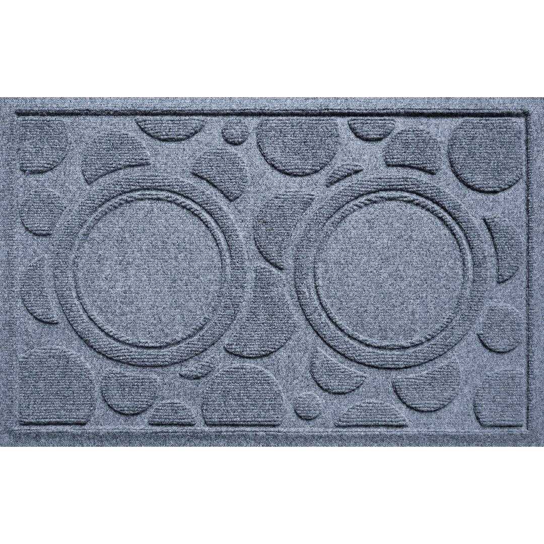 WaterHog Dog Bowl Pet Feeder Mat Q9376