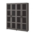 Gray Storage Combination with Glass Doors E913942