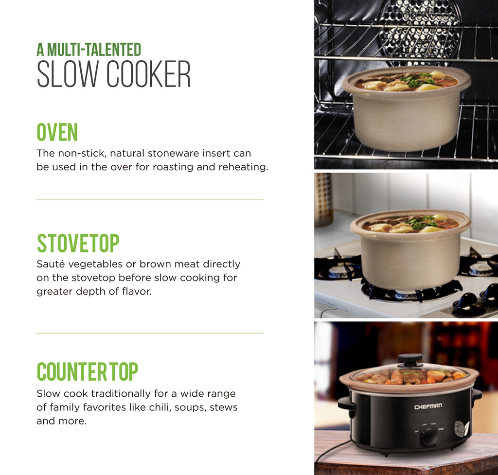 5 Qt. Slow Cooker with Nonstick Stoneware K628