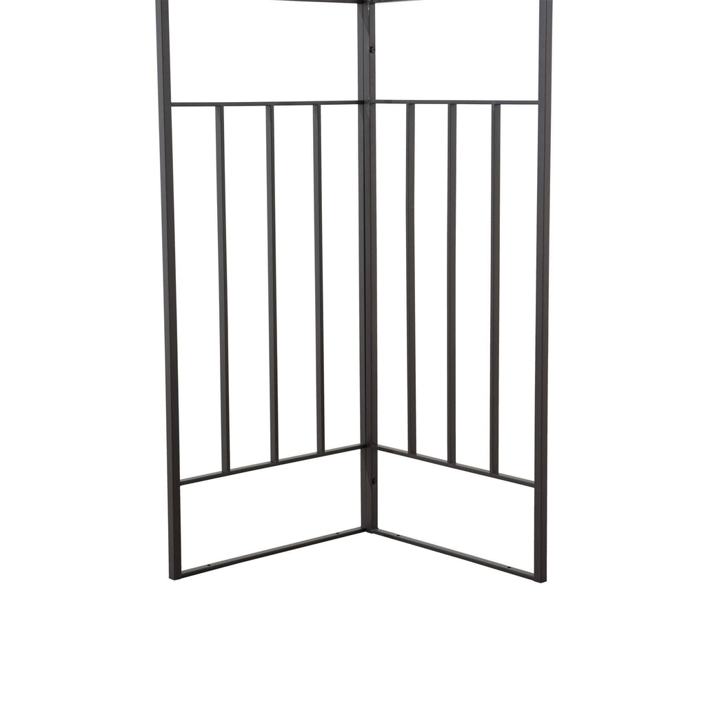 10 ft. x 12 ft. Steel Gazebo with 2-Tier Khaki Canopy A768