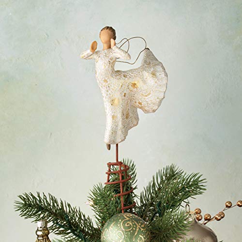 Sculpted Hand-Painted Tree Topper U8942