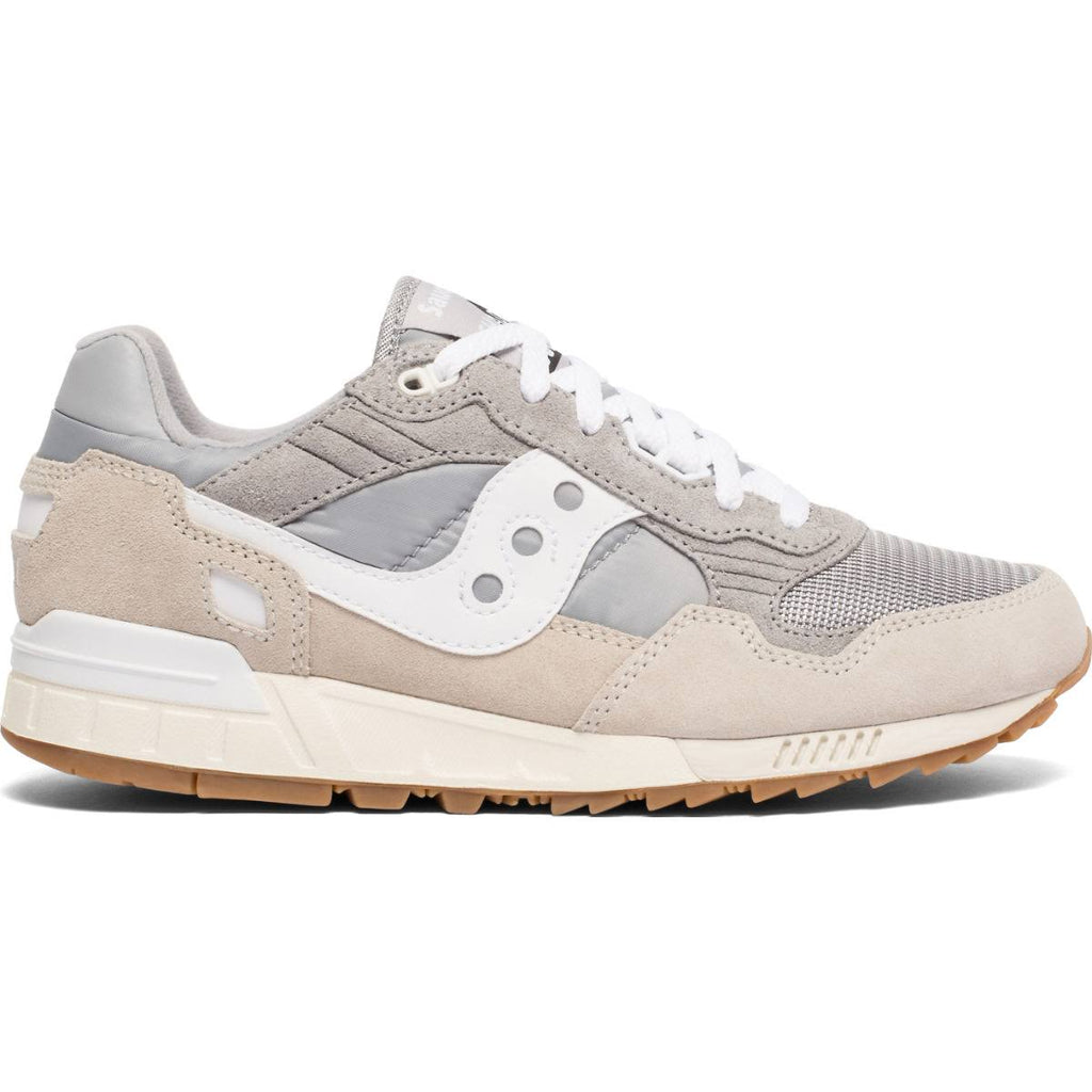 Grey White Vintage Sneakers A6593