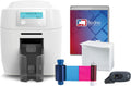 Single Sided ID Card Printer with Supplies Package Y694