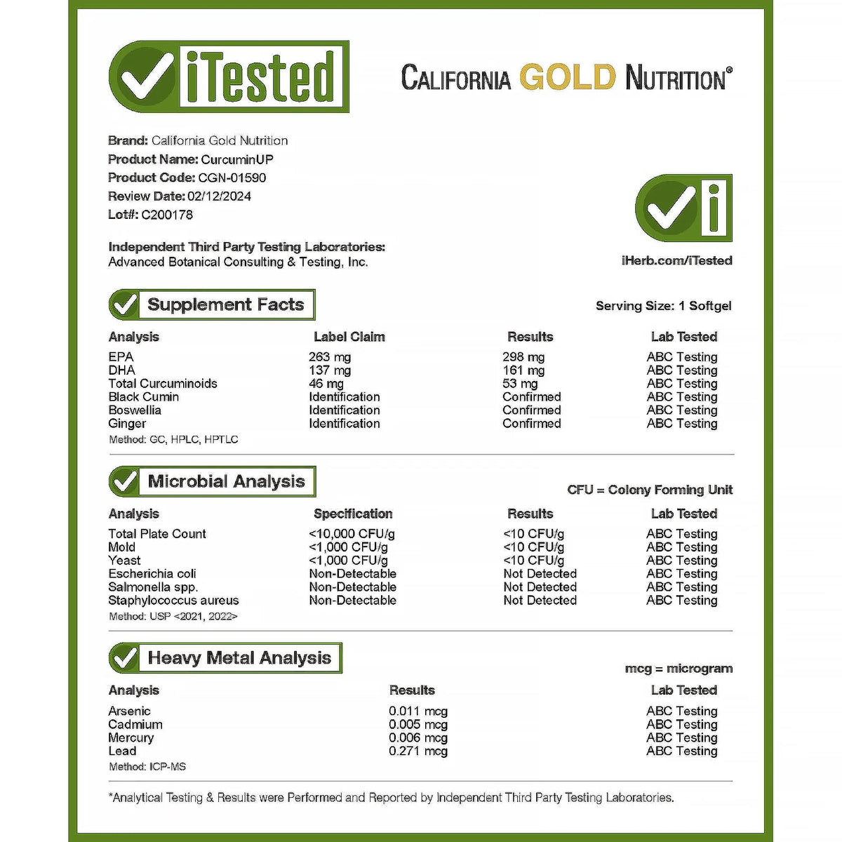 Curcumin UP 90 Fish Gelatin Softgels L986