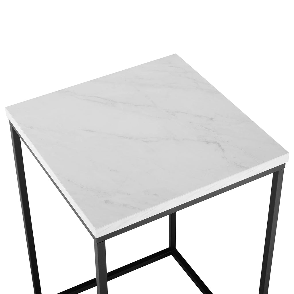 3 Piece Faux Marble Occasional Table Set T762