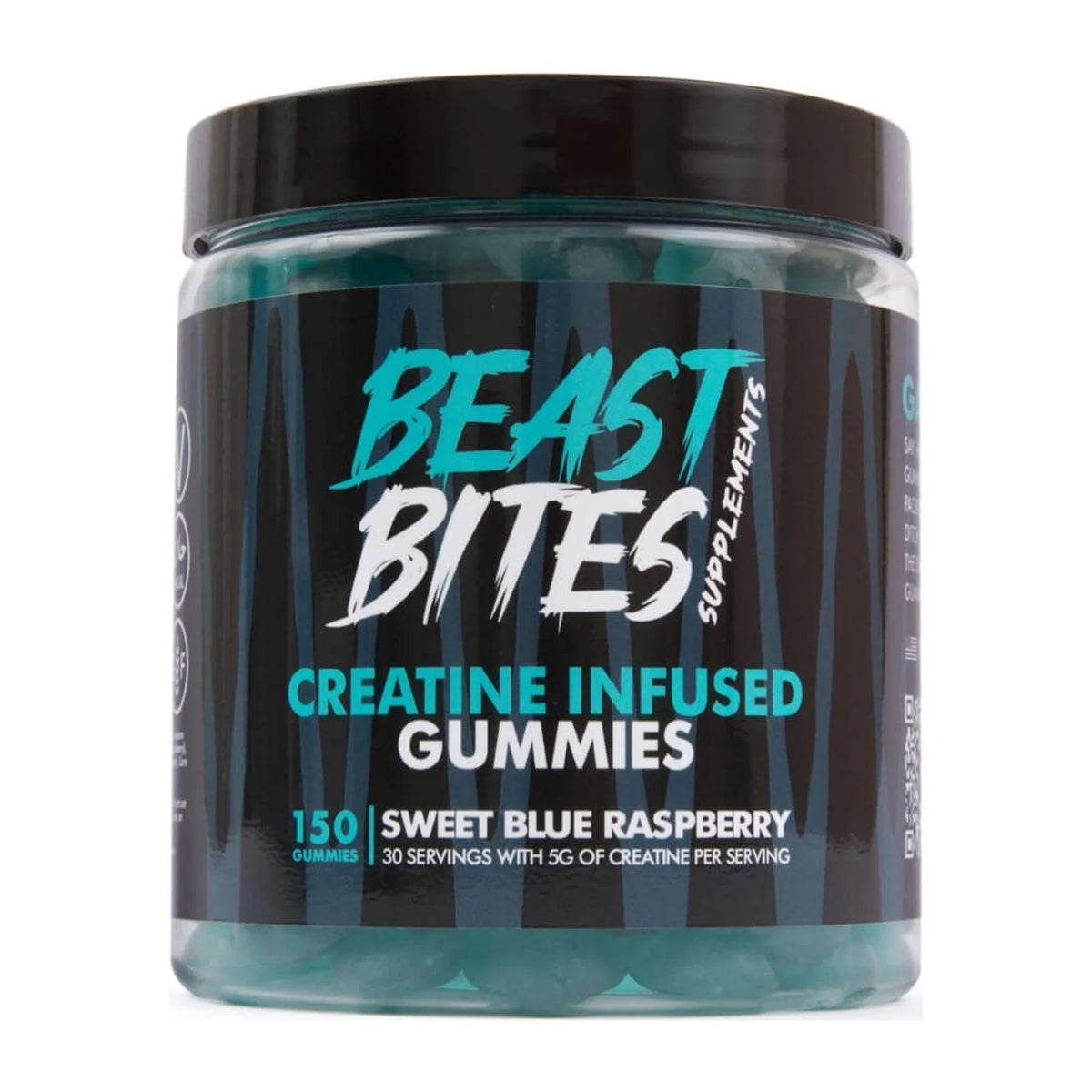 Creatine Infused 150 Gummies Sweet Blue Raspberry P22743