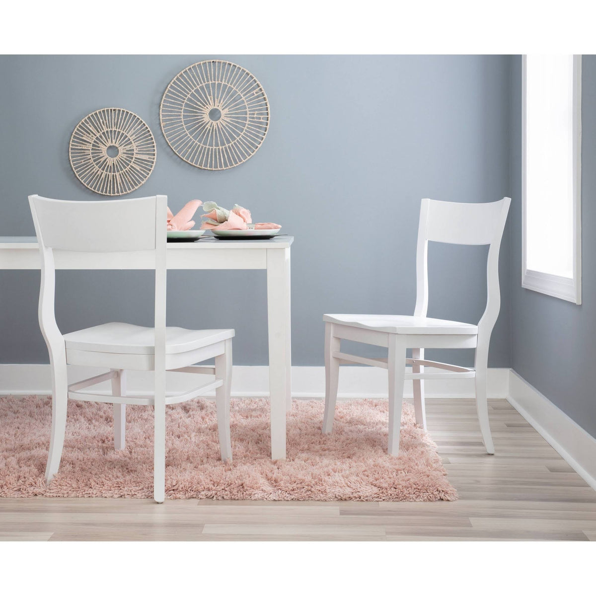 White Side Chairs V433