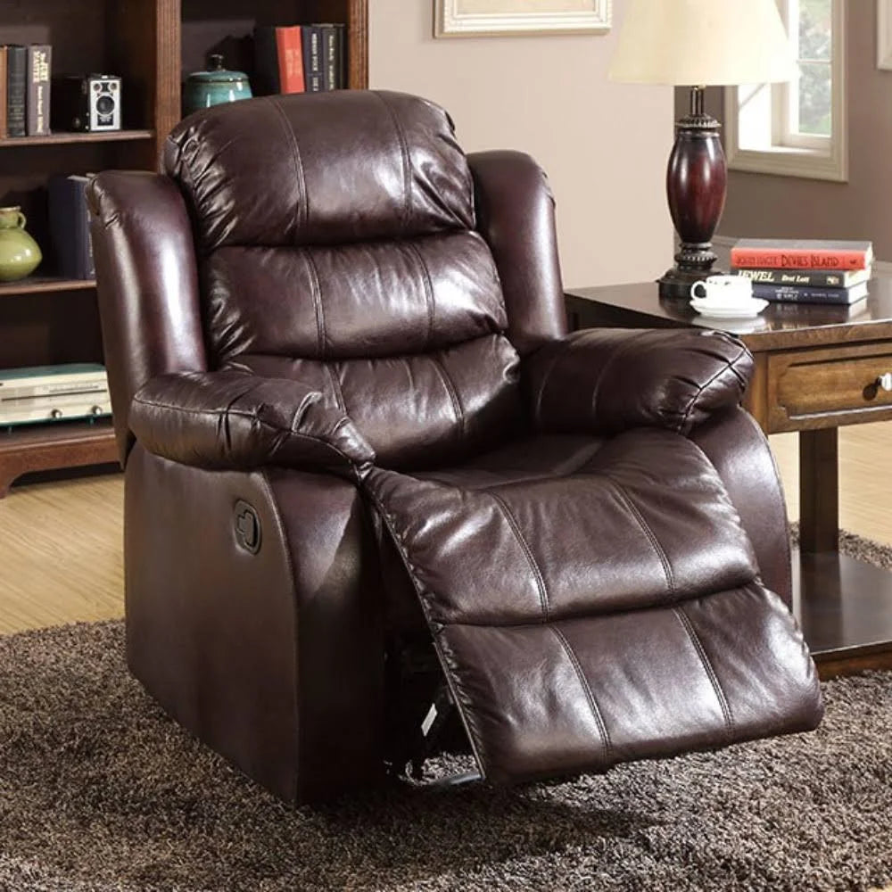Rustic Brown Recliner R14086
