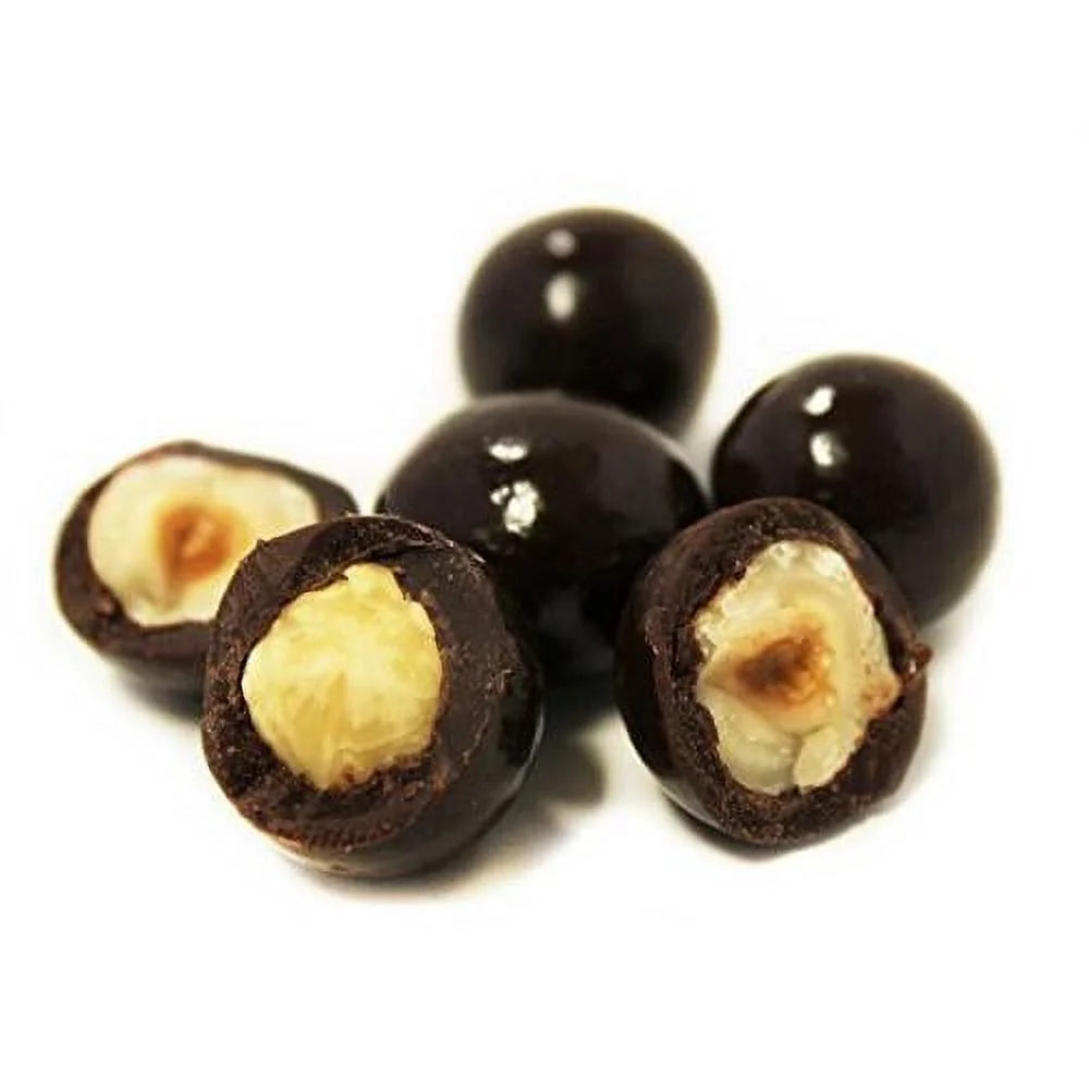 Dark Chocolate Covered Hazelnuts 2 Lbs X986868
