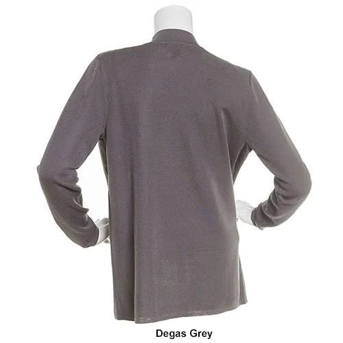 Black Open Front Cardigan S656697