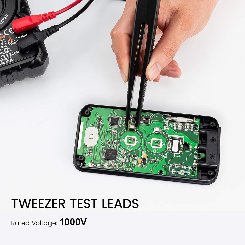 23PCS Multimeter Test Leads Kit with Replaceable Precision Probes, Alligator Clips, Test Hook, Flexible Wires G73918