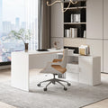 Home Office Computer Desk Corner Desk 55-inch Writing Table N94536