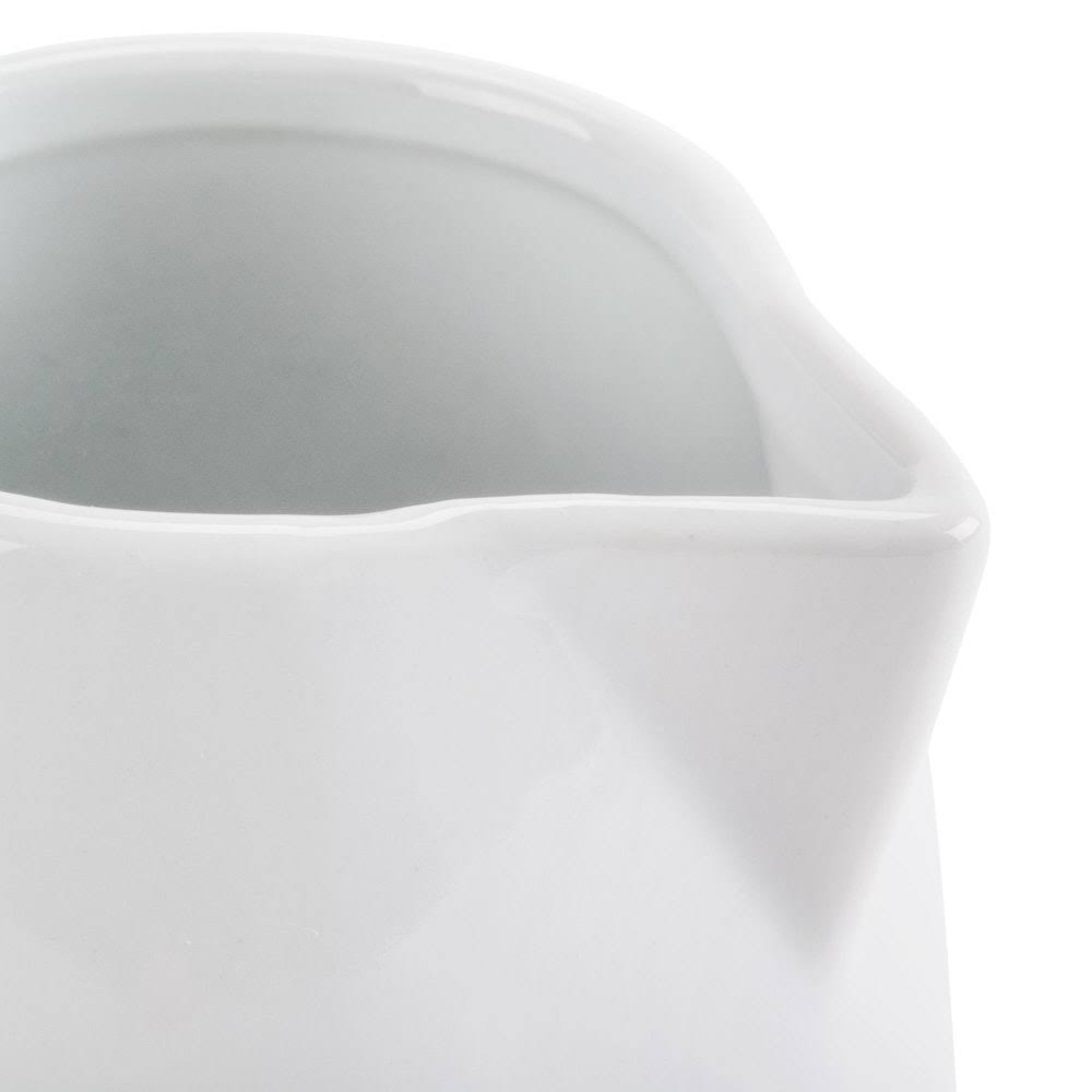 Bright White Porcelain 4 oz. Creamer W370
