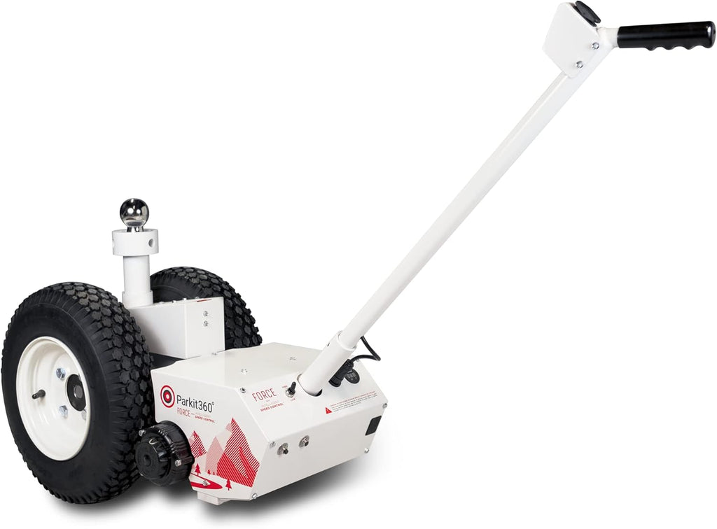 Battery Powered Trailer Jack Utility Dolly with 2 Hitch Balls J5053