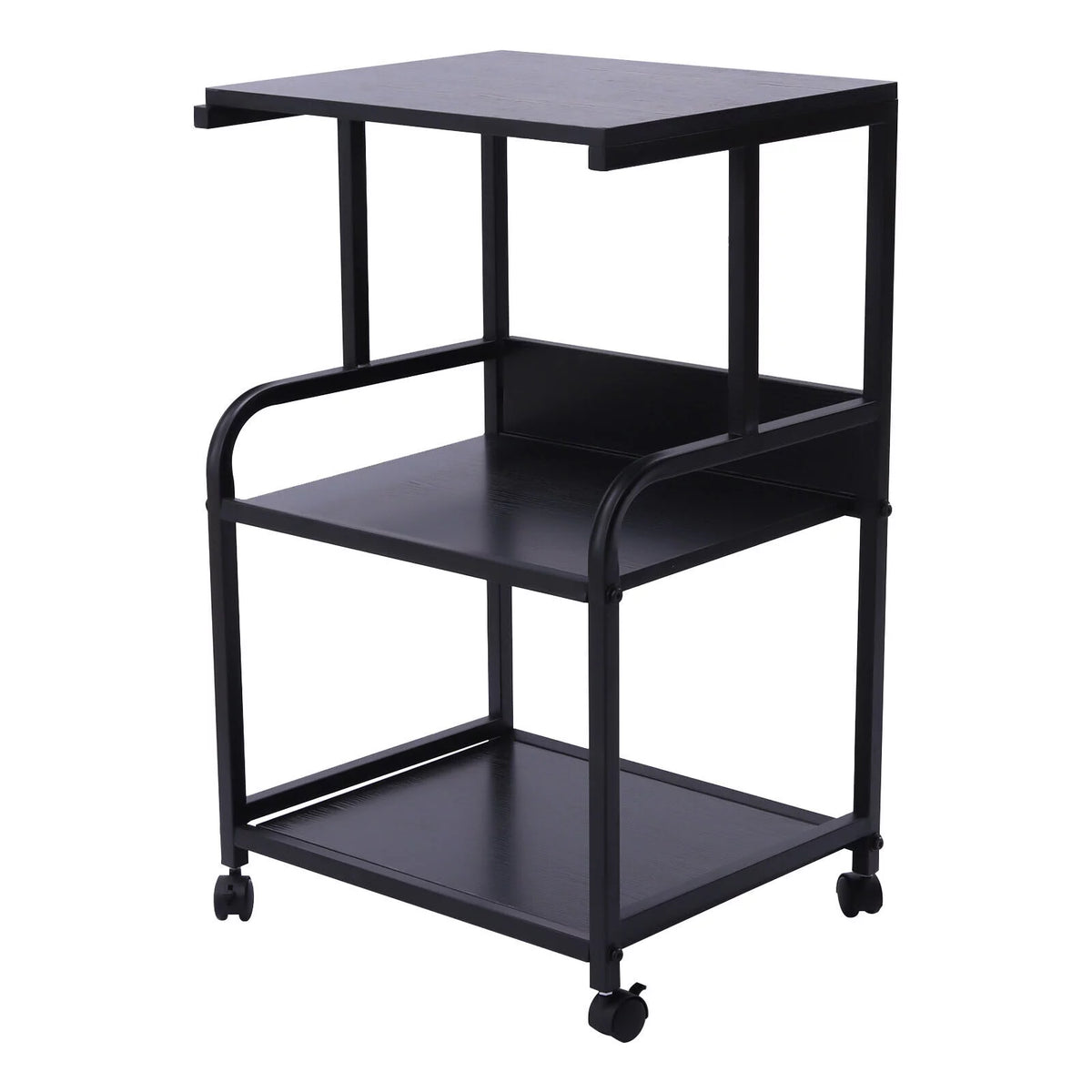 3 Tier Printer Stand Rolling Cart Storage Shelf with Wheel C97892