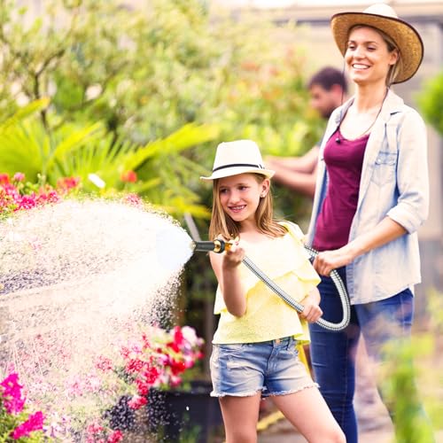 100 FT Stainless Steel Expandable Garden Hose D2470