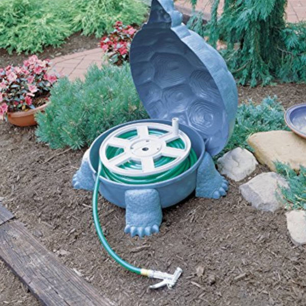 Tortoise Garden Hose Hider with Hose Reel J5053