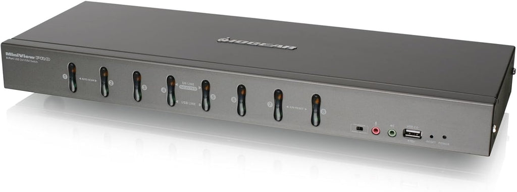 8-Port Rackmount DVI VGA KVMP Switch M675104