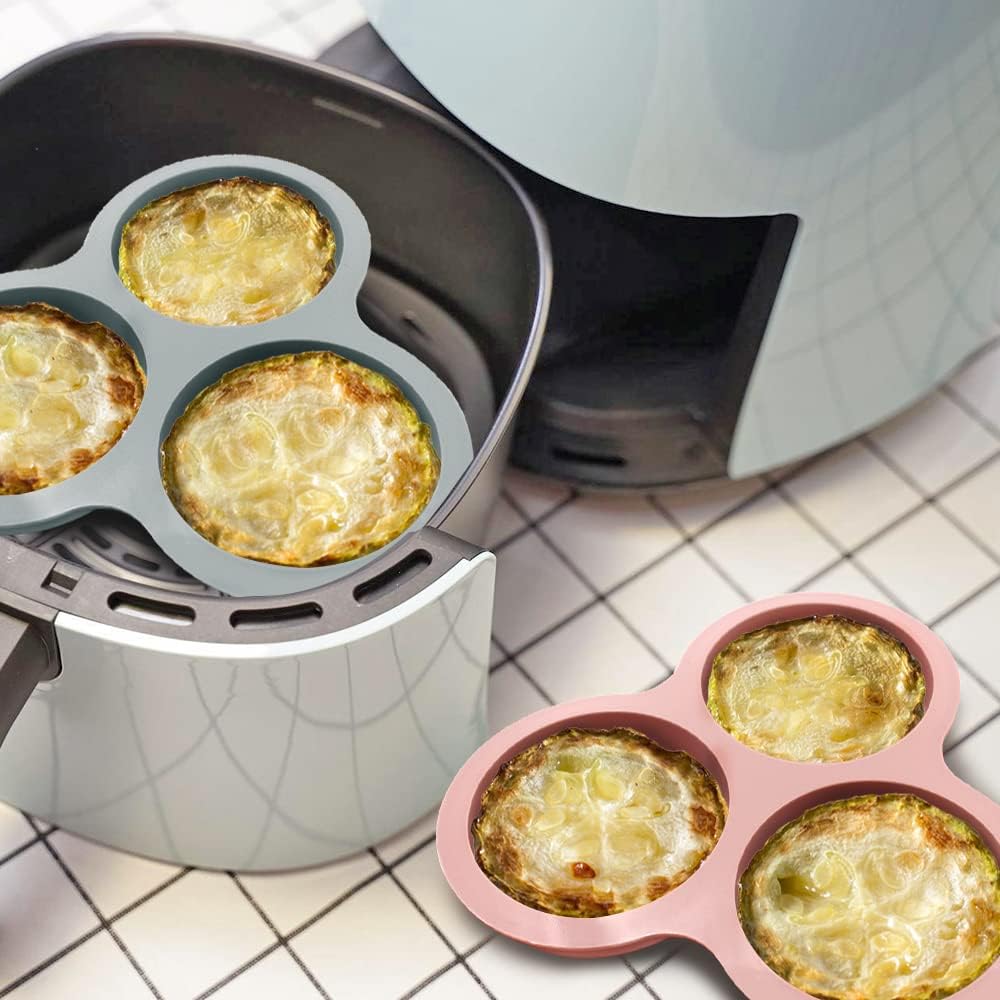 3 Pcs Silicone Nonstick Air Fryer Egg Mold A323767